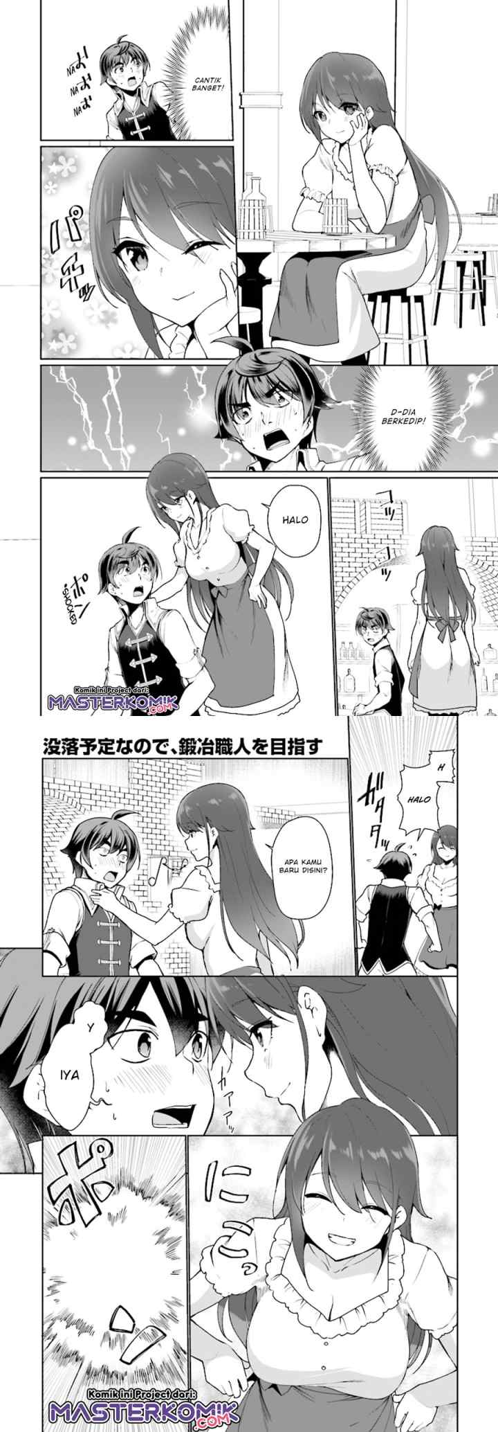 Botsuraku Youtei Nanode, Kajishokunin wo Mezasu chapter 25 halaman 8