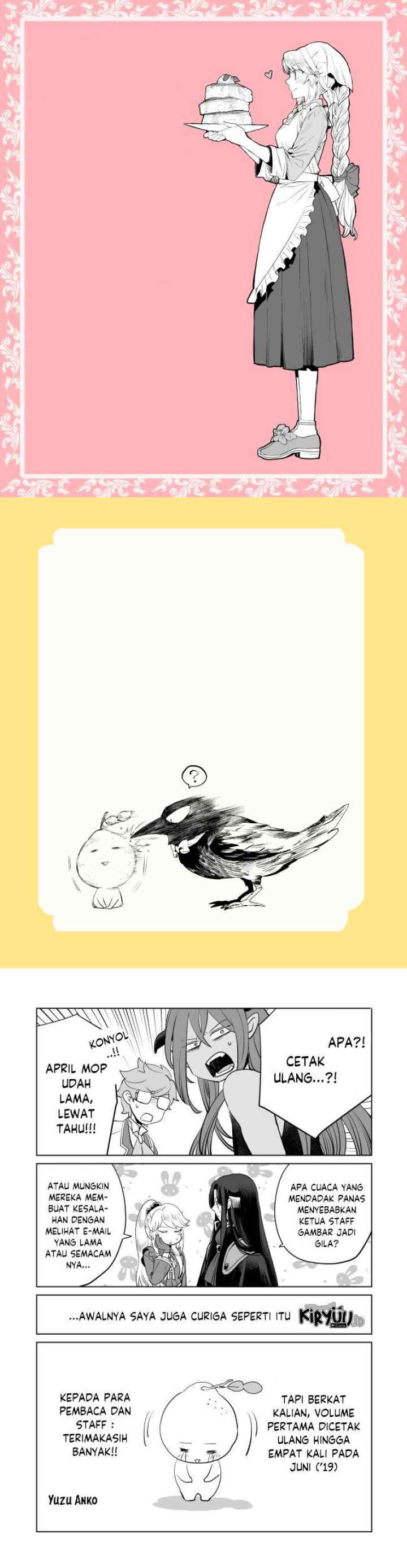 I'm a Villainous Daughter so I'm going to keep the Last Boss chapter 13.5 halaman 11