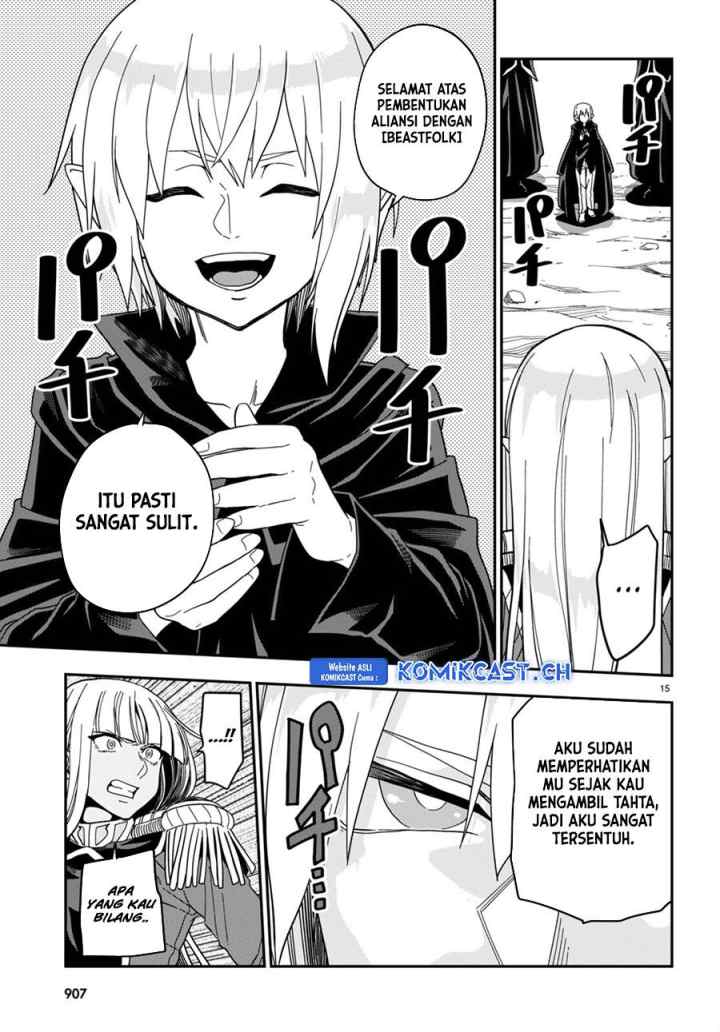 Konjiki no Moji Tsukai: Yuusha Yonin ni Makikomareta Unique Cheat chapter 95.5 halaman 15