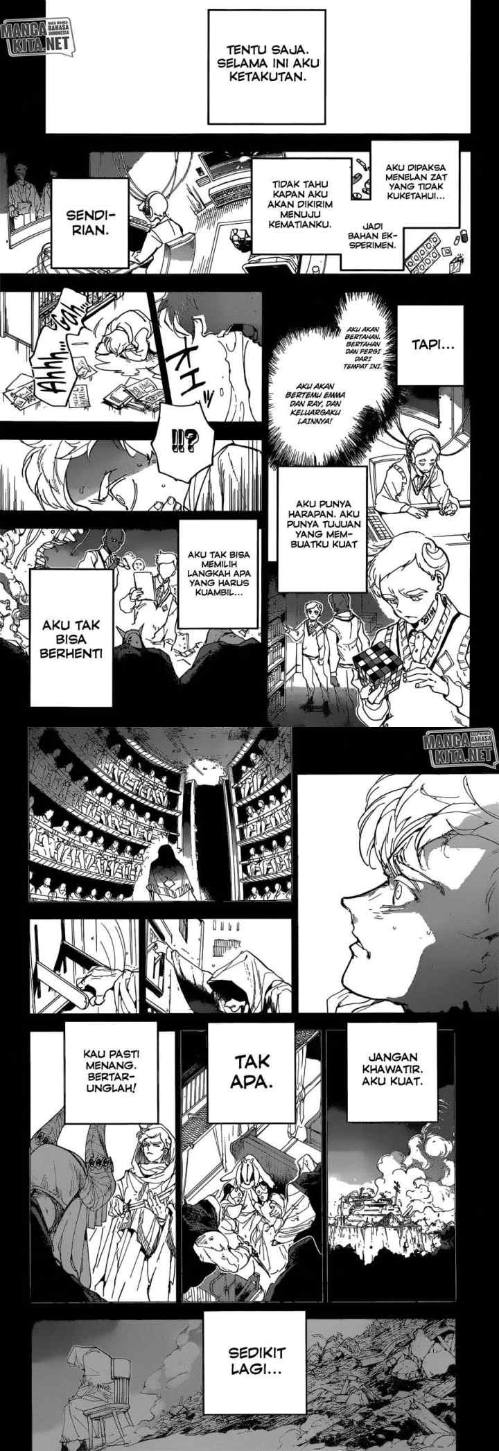 Yakusoku no Neverland chapter 153 halaman 7