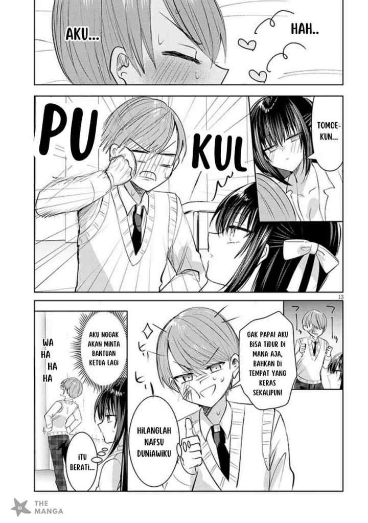 Kotowarenai Kaichou wa Tomoe-kun ni Dake shite Agetai chapter 2 halaman 14