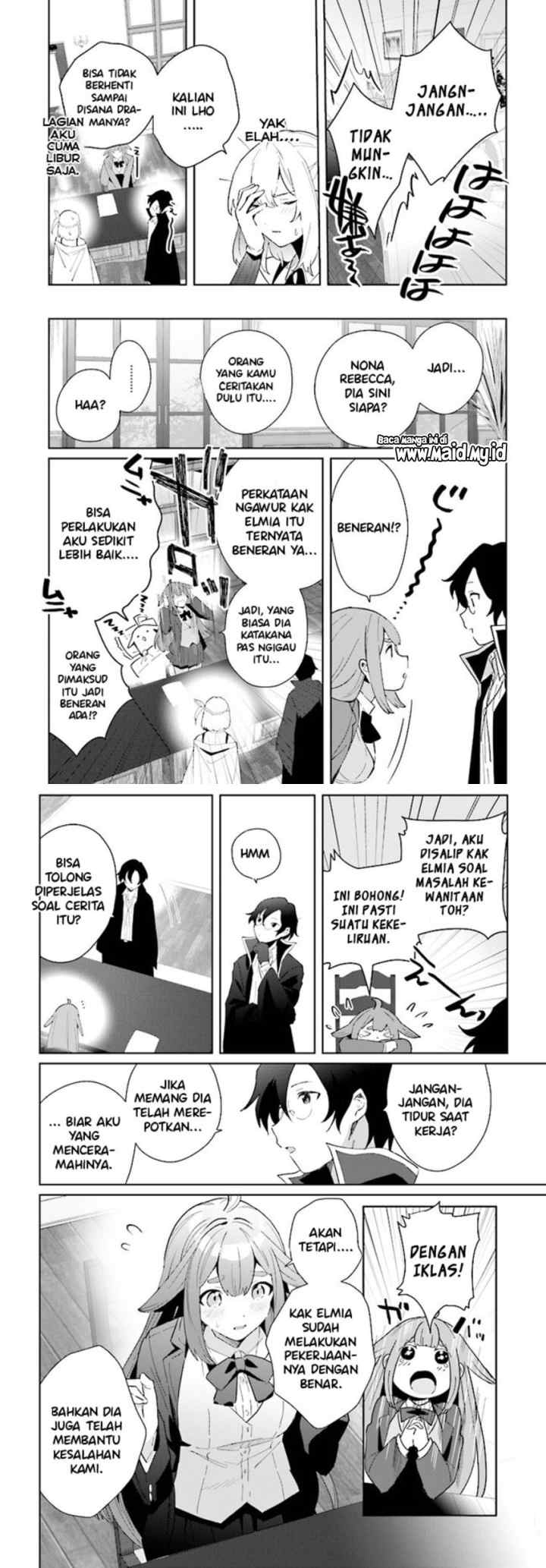 Henkyou Toshi no Ikuseisha Hajimari no Kaminari Hime chapter 3.2 halaman 8