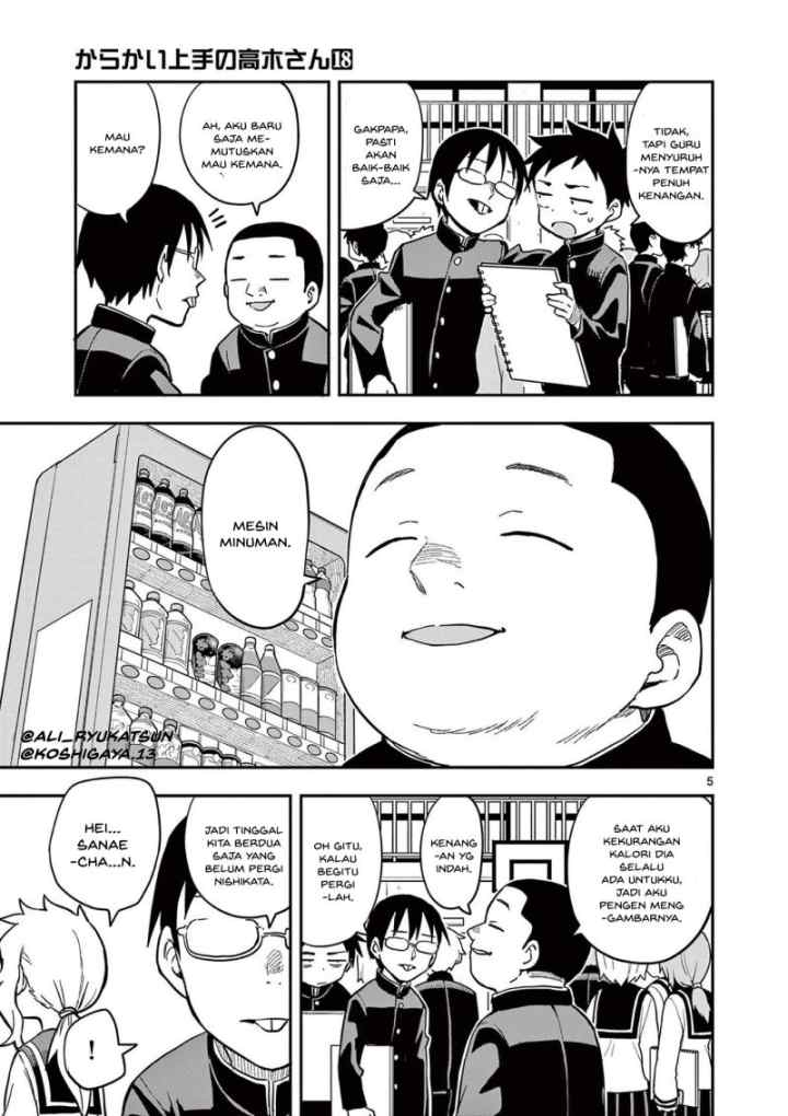 Karakai Jouzu no Takagi-san chapter 159 halaman 6