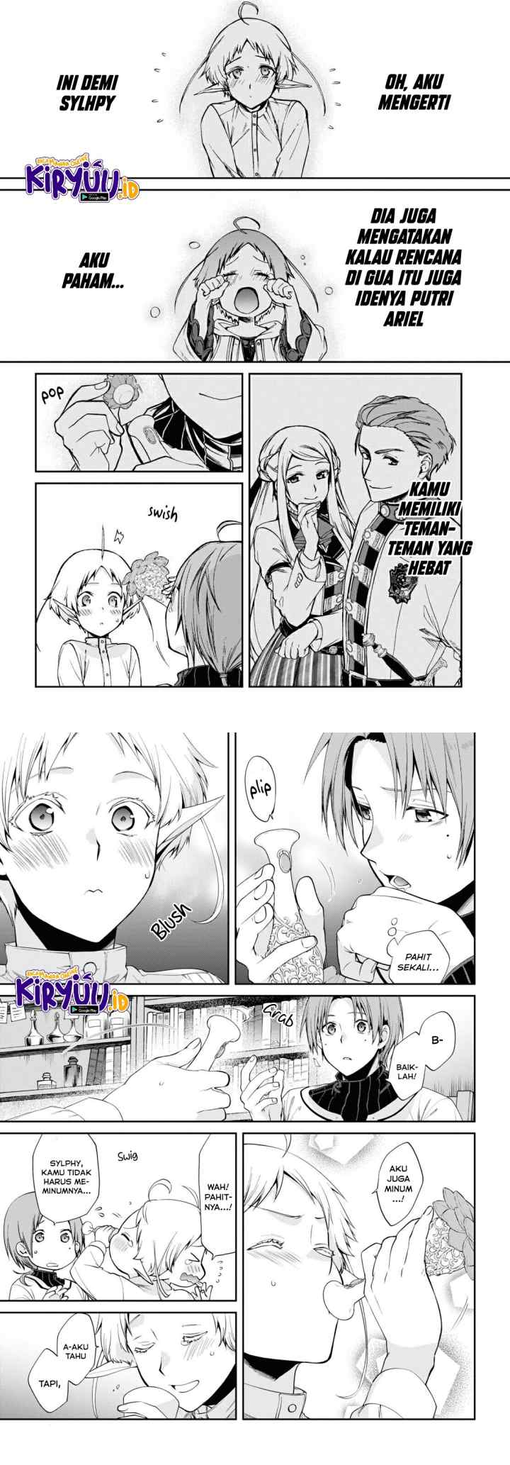 Mushoku Tensei: Isekai Ittara Honki Dasu chapter 76 halaman 8