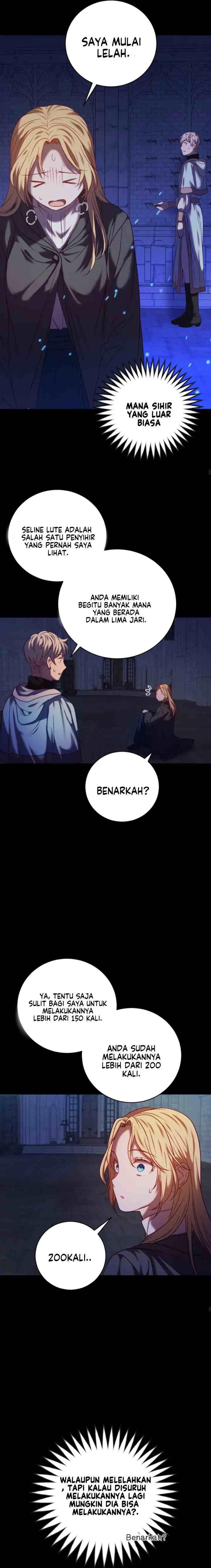 The Villain in the Horror Game Dreams of the Heroine Every Night chapter 13 halaman 7