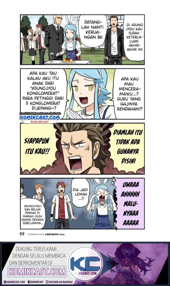 Hinmin Choujin Kanenashi-kun chapter 21 halaman 9