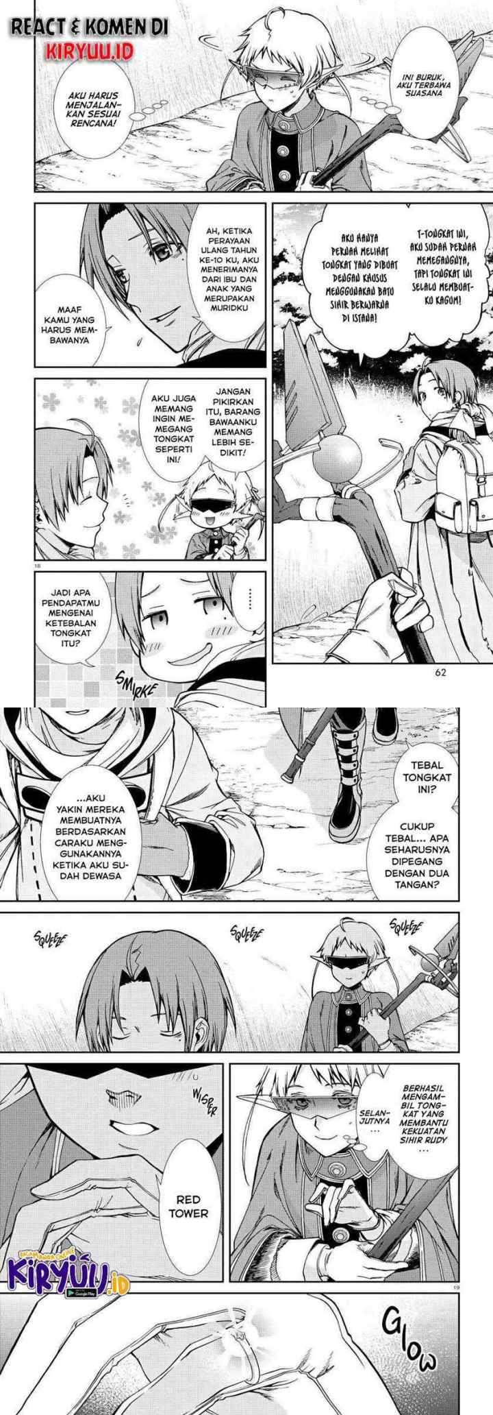 Mushoku Tensei: Isekai Ittara Honki Dasu chapter 73 halaman 11