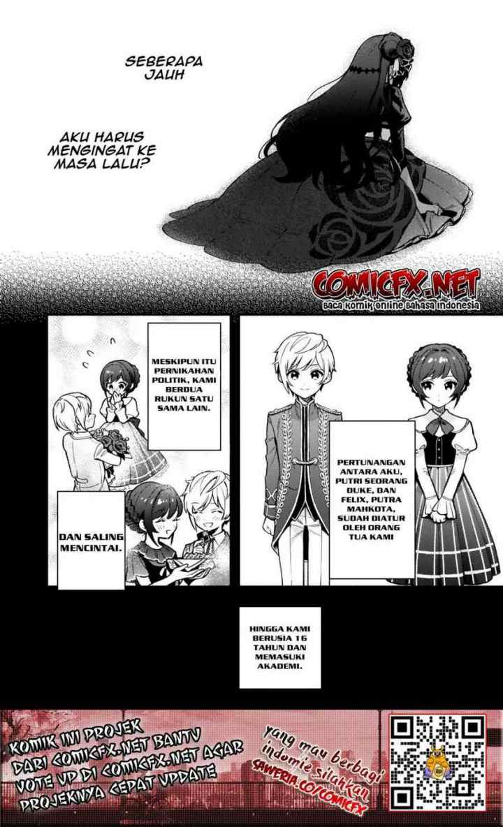 Akuyaku Reijou Route ga Nai Nante, Dare ga Itta no? chapter 1.1 halaman 5