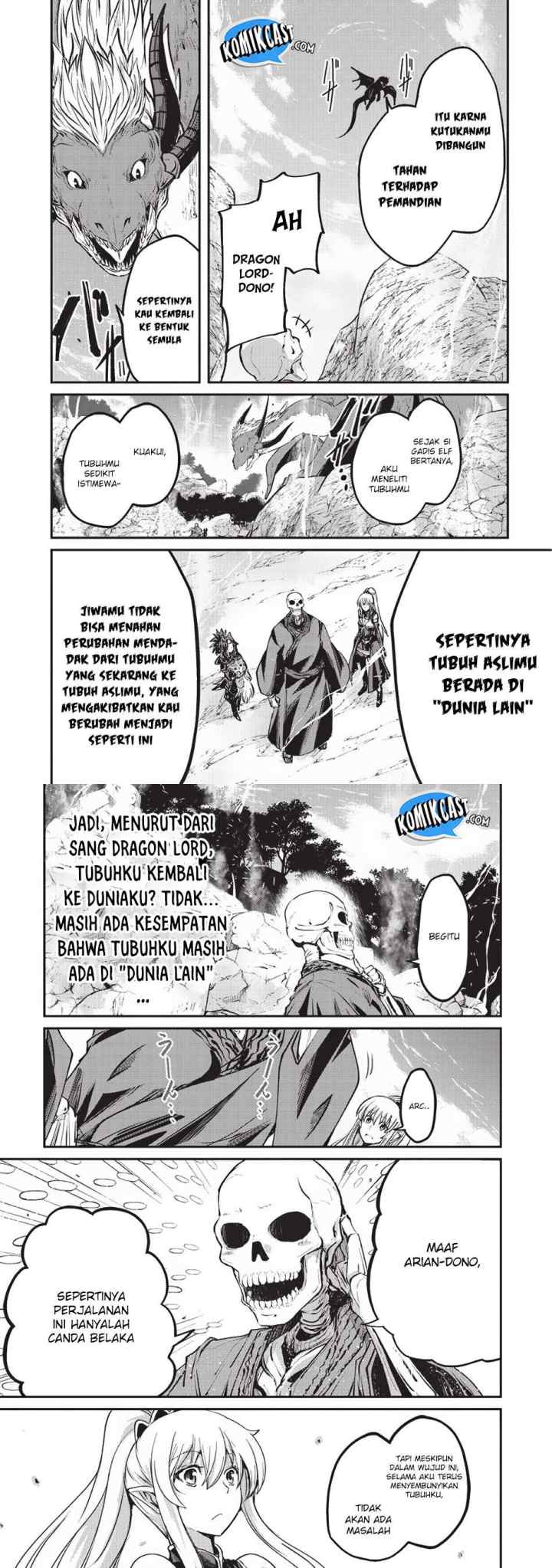 Gaikotsu Kishi-sama, Tadaima Isekai e Odekakechuu chapter 24 halaman 11