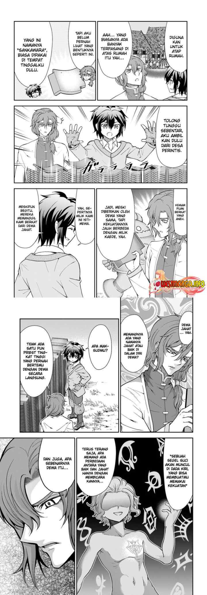 Tenohira Kaitaku Mura de Isekai Kenkokuki: Fueteku Yome-tachi to Nonbiri Mujintou Life chapter 43 halaman 12
