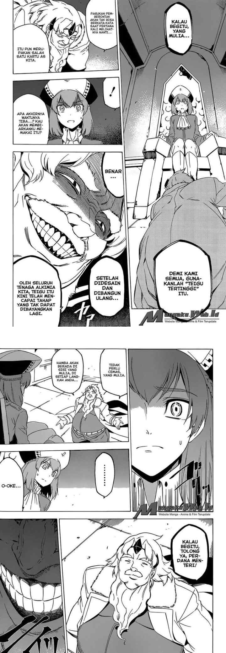 Akame ga Kill! chapter 67 halaman 15