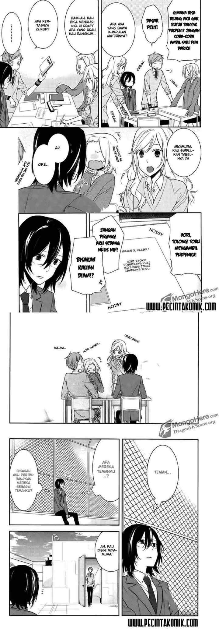 Horimiya chapter 10 halaman 9