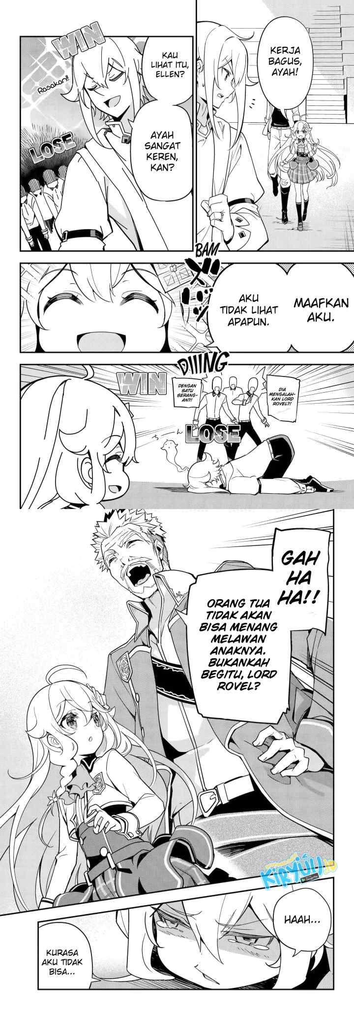 Chichi wa Eiyuu Haha wa Seirei Musume no Watashi wa Tenseisha chapter 45 halaman 5