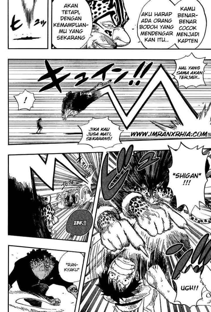 One Piece chapter 421 halaman 9