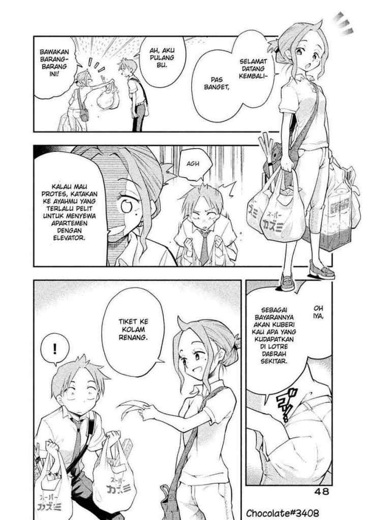 Saeki-san wa Nemutteru chapter 21 halaman 8