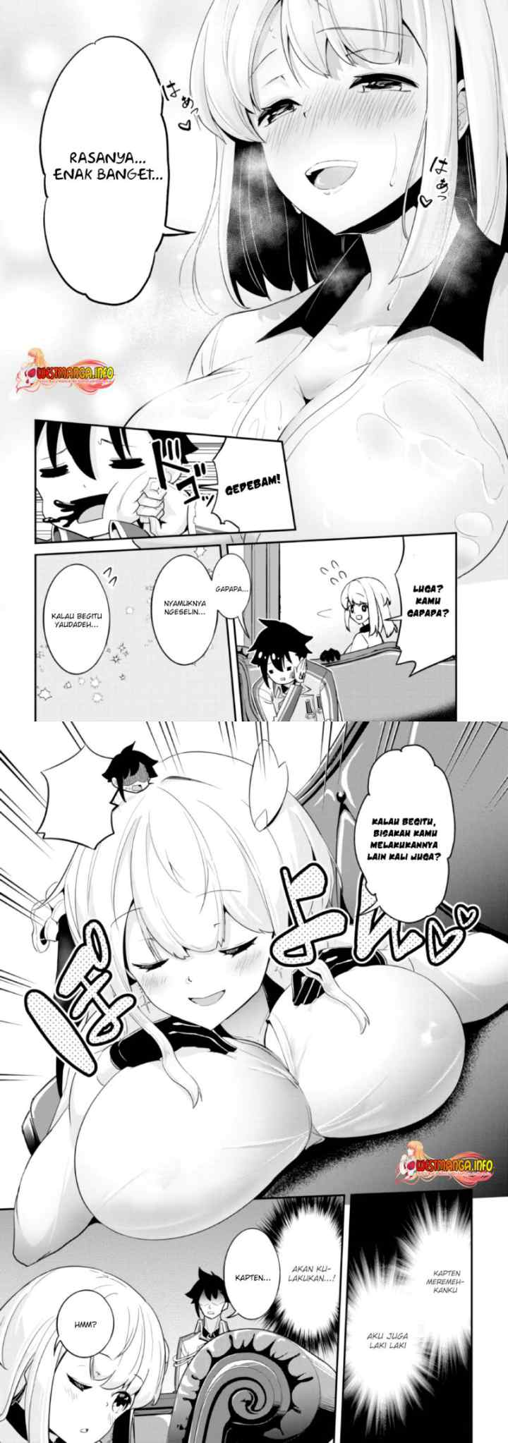 Seikishi ni Natta kedo Danchou no Oppai ga Sugosugite Kokoro ga Kiyomerarenai chapter 4 halaman 13