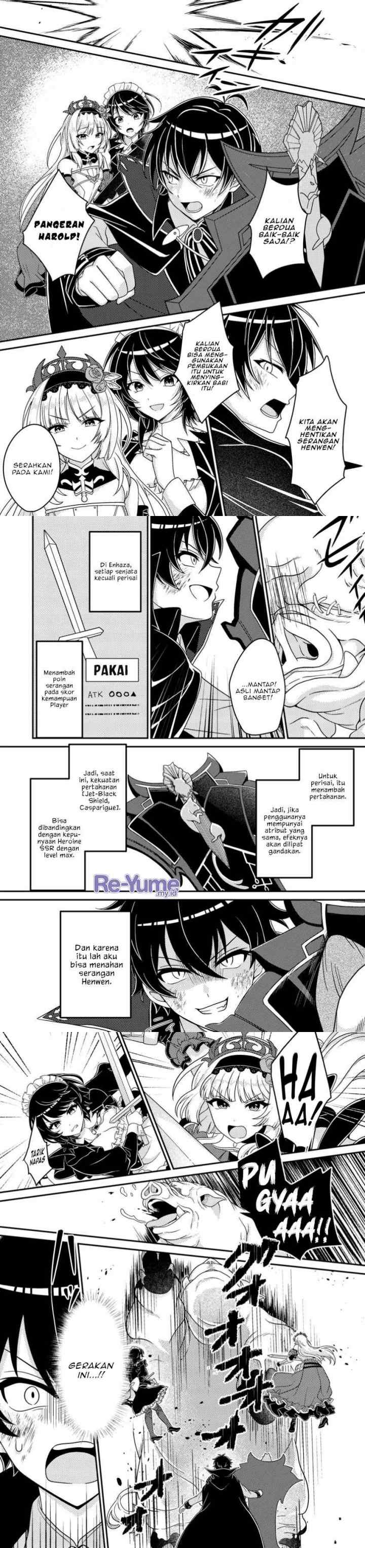 Munou no Akudou Ouji wa Ikinokoritai ~Ren'ai RPG no Akuyaku Mob ni Tensei Shita kedo, Gensaku Mushi shite Saikyou o Mezasu~ chapter 4 halaman 6