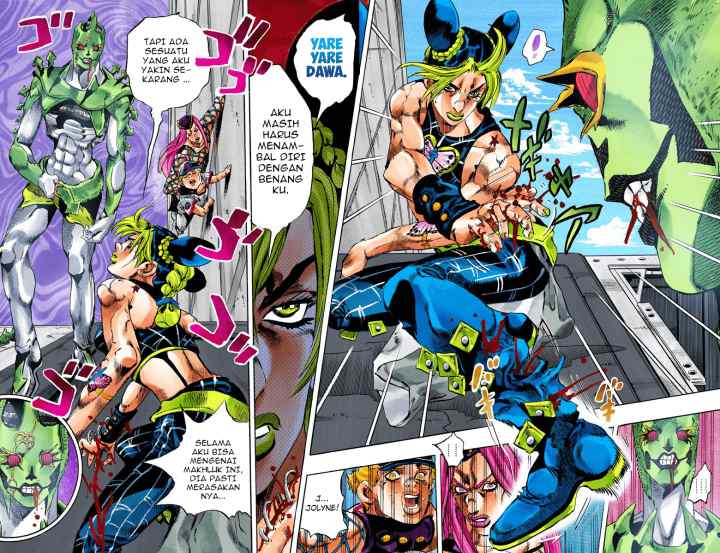 JoJo no Kimyou na Bouken - Stone Ocean chapter 141 halaman 16
