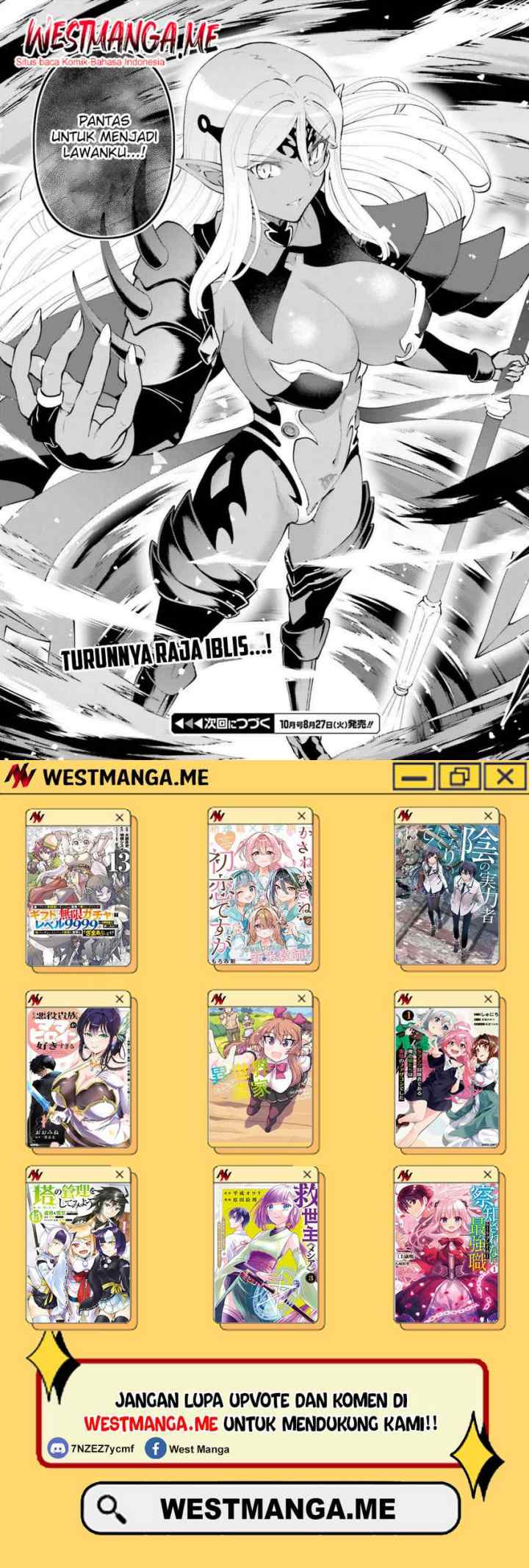 Maou Toubatsu Shita Ato, Medachitakunai node Guild Master ni Natta chapter 55 halaman 16