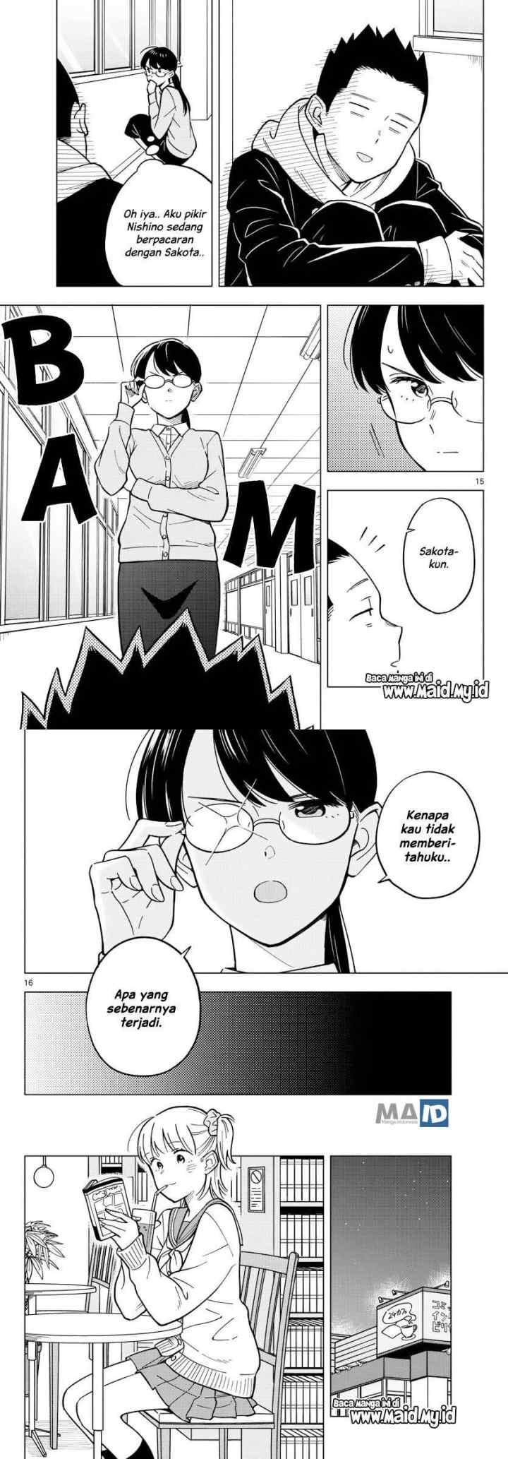 Sensei wa Koi wo Oshierarenai chapter 17 halaman 10