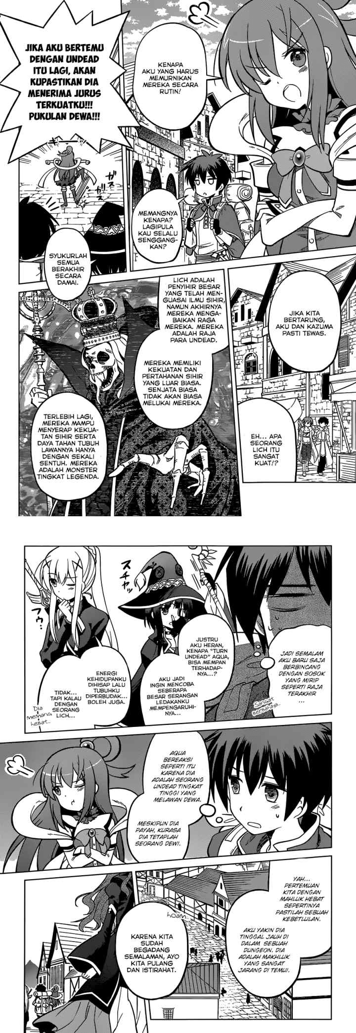 Kono Subarashii Sekai ni Shukufuku o! chapter 3 halaman 14