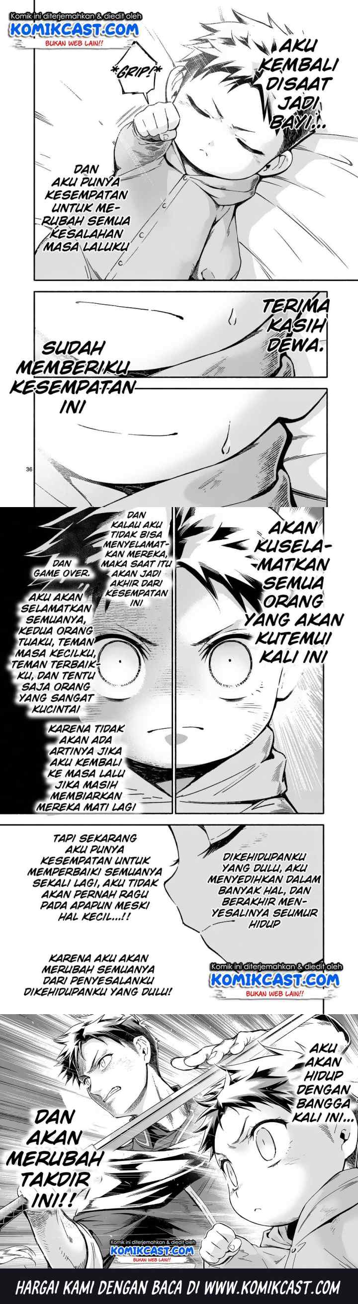 Shi ni Modori, Subete wo Sukuu Tame ni Saikyou he to Itaru chapter 1 halaman 13