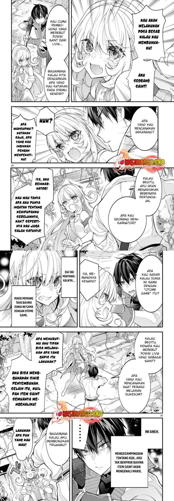 Otome Game Sekai wa Mob ni Kibishii Sekai Desu chapter 41 halaman 14
