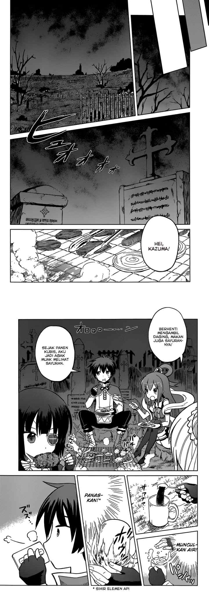 Kono Subarashii Sekai ni Shukufuku o! chapter 3 halaman 7