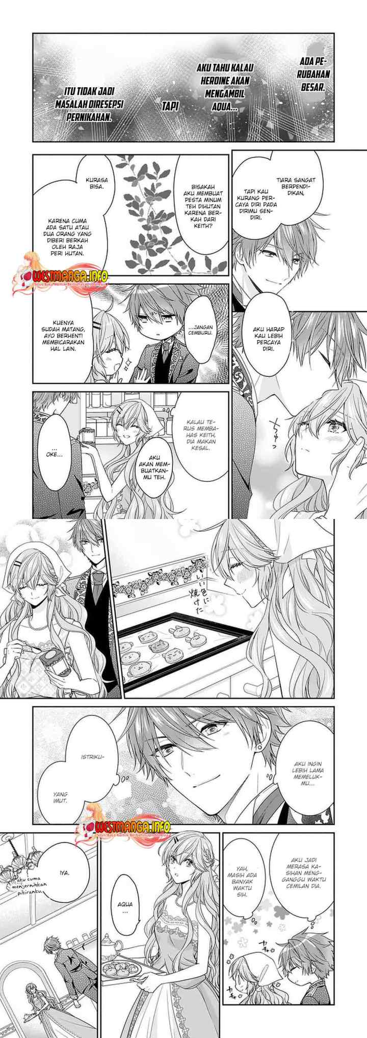Akuyaku Reijou wa Ringoku no Outaishi ni Dekiai sareru chapter 25 halaman 11