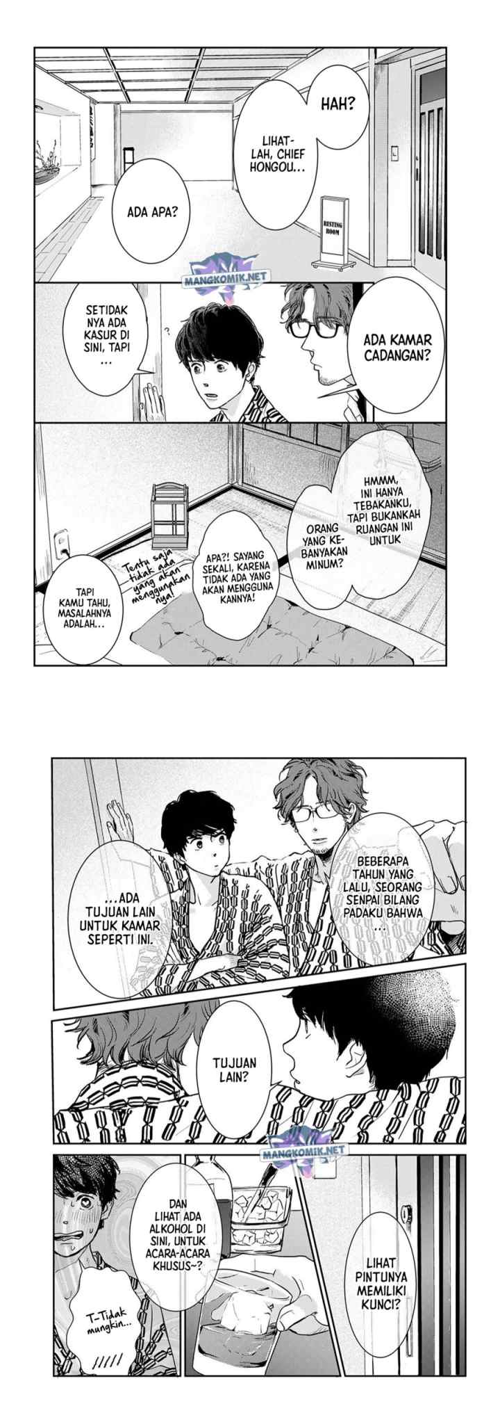 Me no Doku Sugiru Shokuba no Futari chapter 9.4 halaman 8