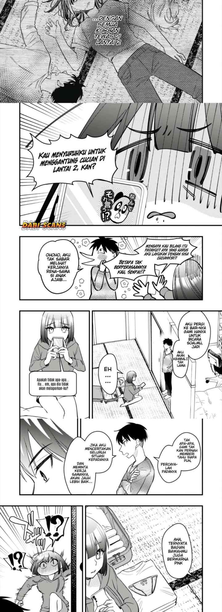 Senpai, Jitaku Keibiin no Koyou wa Ikaga Desu ka? chapter 4 halaman 14