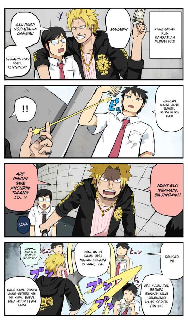 Hinmin Choujin Kanenashi-kun chapter 1 halaman 11