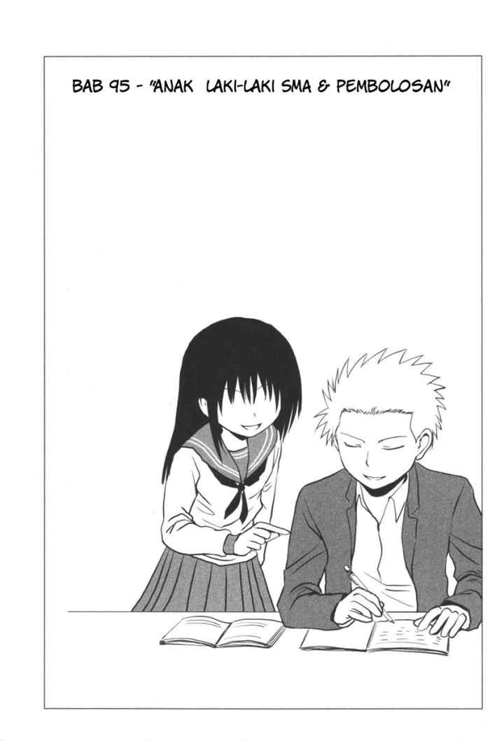 Danshi Koukousei no Nichijou chapter 95 halaman 8