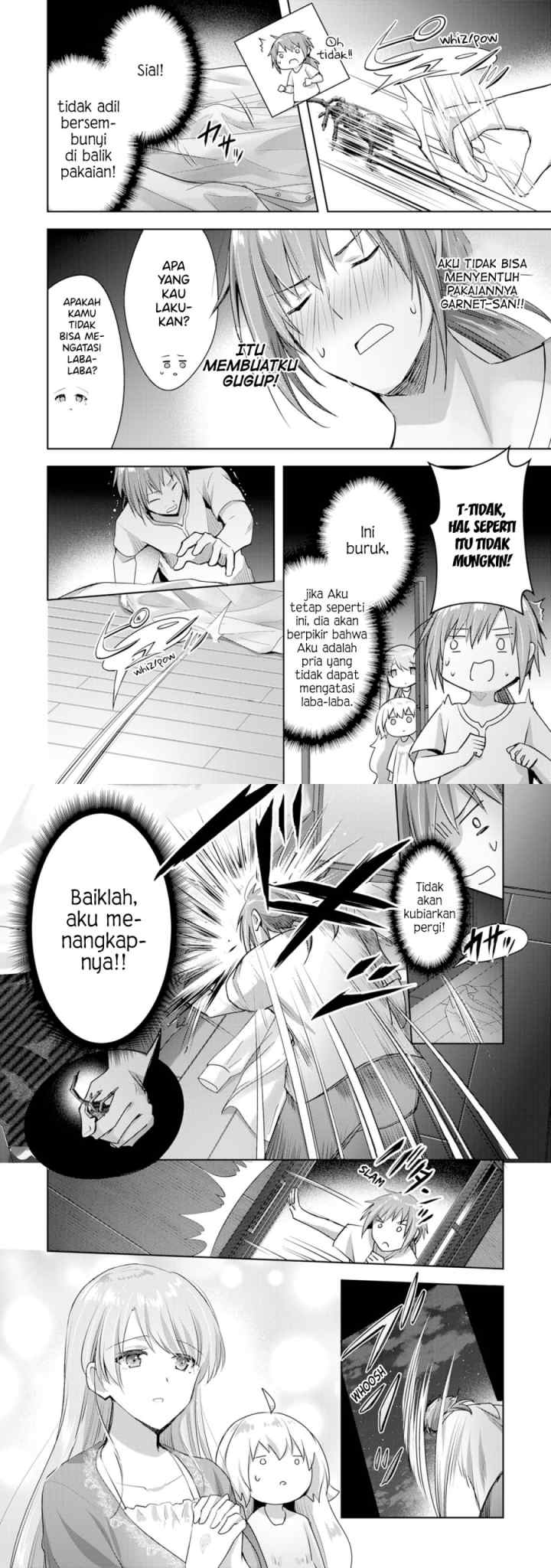 Uketsukejo ni Kokuhaku Shitakute Girudo ni Kayoitsumetara Eiyu ni Natteta chapter 8 halaman 10