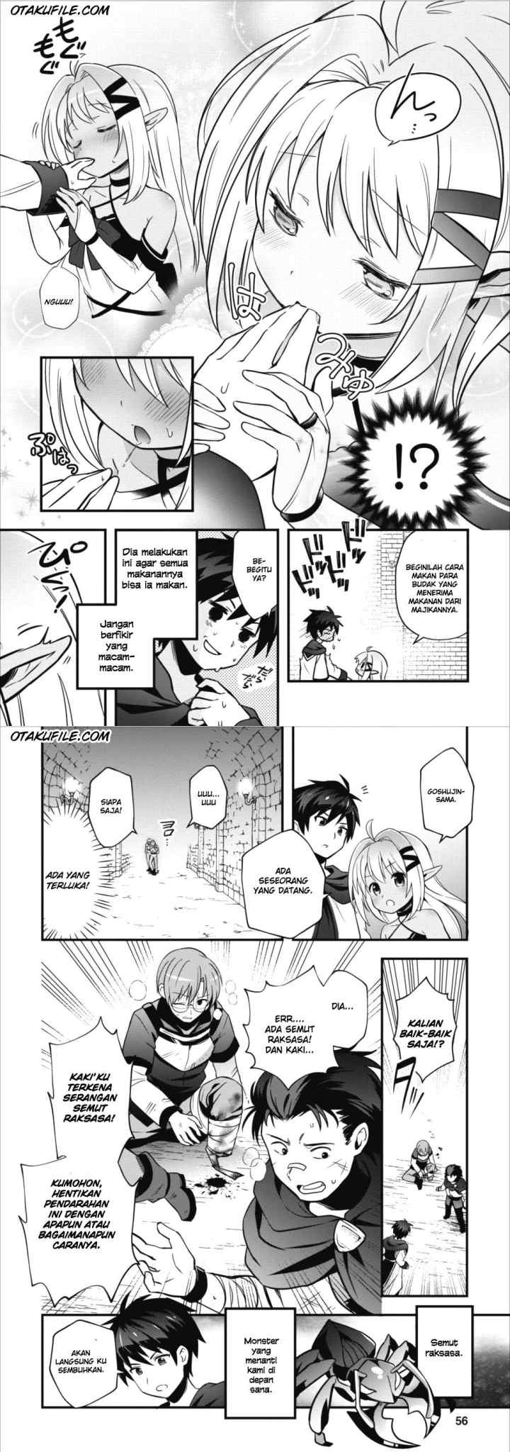 Isekai no Meikyuu Toshi de Chiyu Mahoutsukai Yattemasu chapter 2 halaman 11