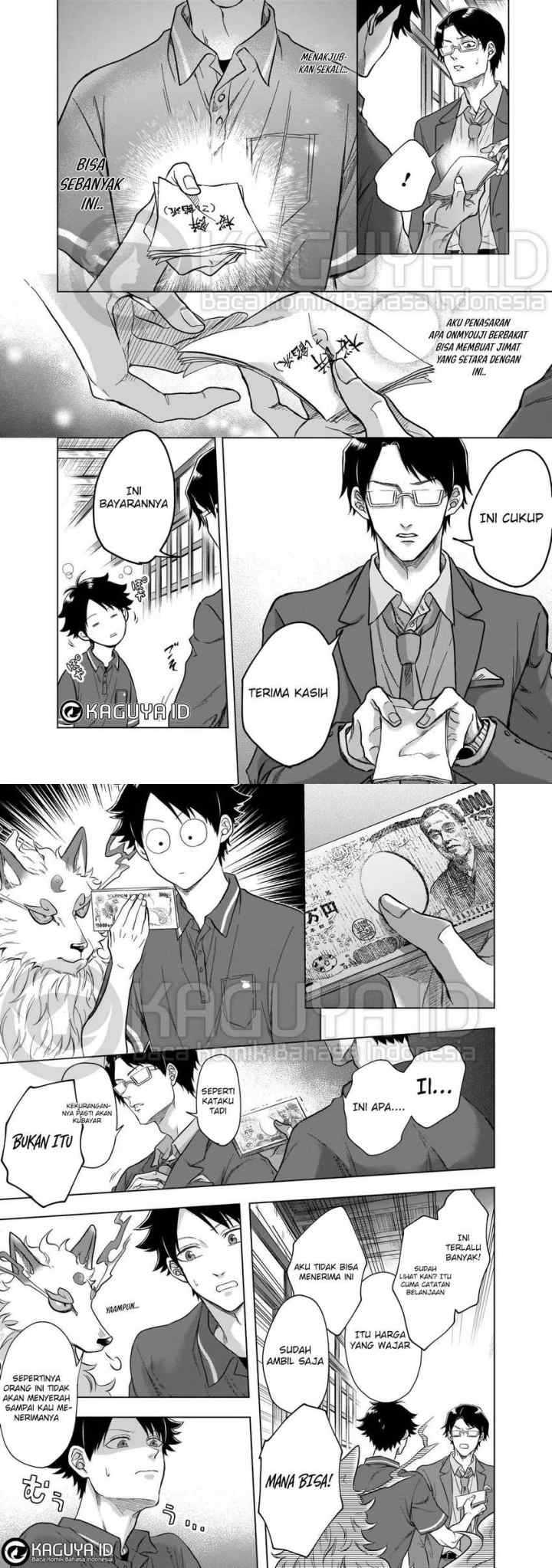 Kami no Niwatsuki Kusunoki-tei chapter 4 halaman 8