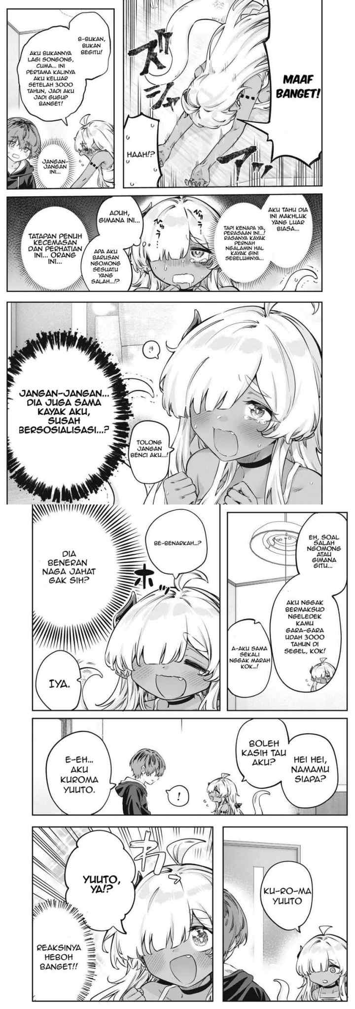 3000-nen Fuuinsareshi Jaryuu-chan to Tomodachi ni Narimashita chapter 2 halaman 12