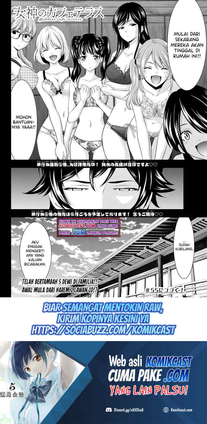 Megami no Kafeterasu chapter 54 halaman 18