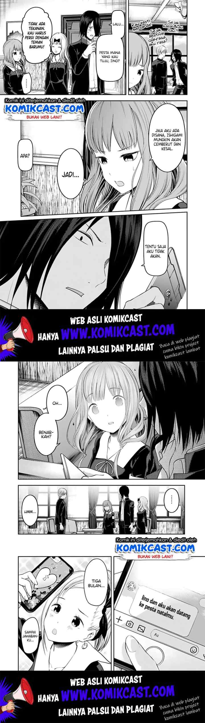 Kaguya-sama wa Kokurasetai: Tensai-tachi no Renai Zunousen chapter 140 halaman 9