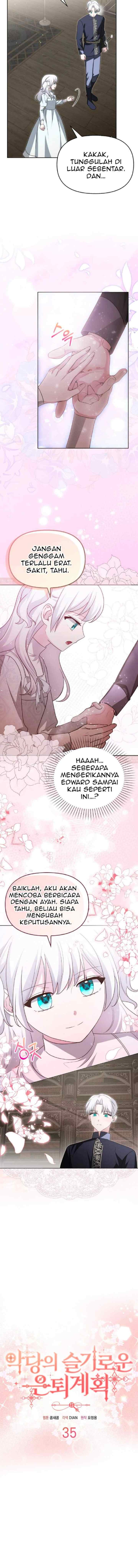 A Clever Retirement Plan of the Villainess chapter 35 halaman 4