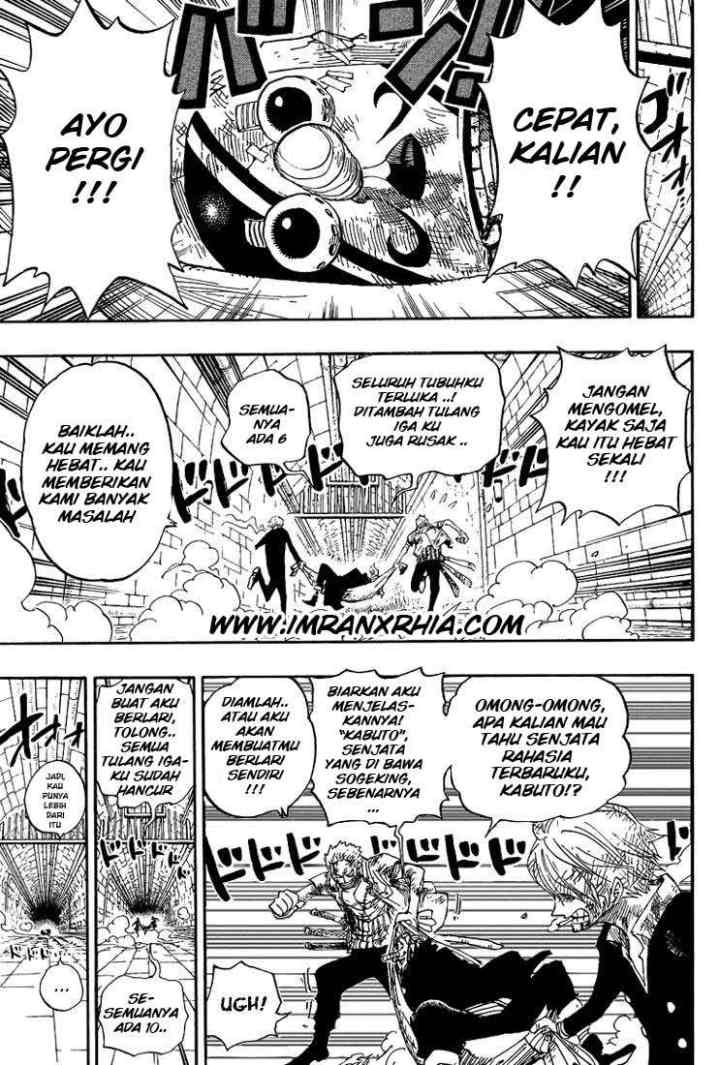 One Piece chapter 421 halaman 4