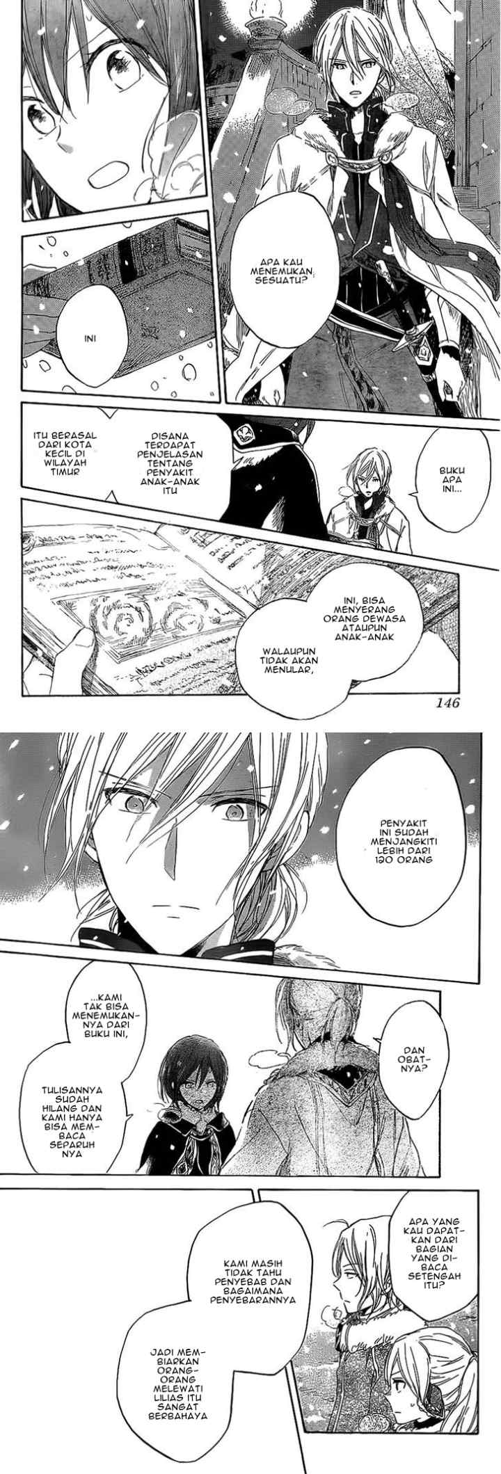 Akagami no Shirayukihime chapter 35 halaman 14