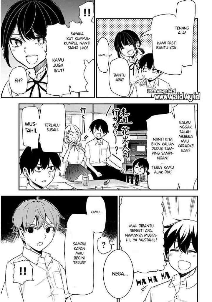 Nega-kun and Posi-chan chapter 15 halaman 6