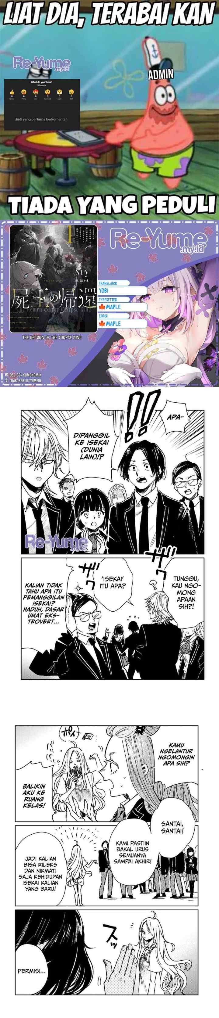 Shikabane Ou no Kikan chapter 4 halaman 9