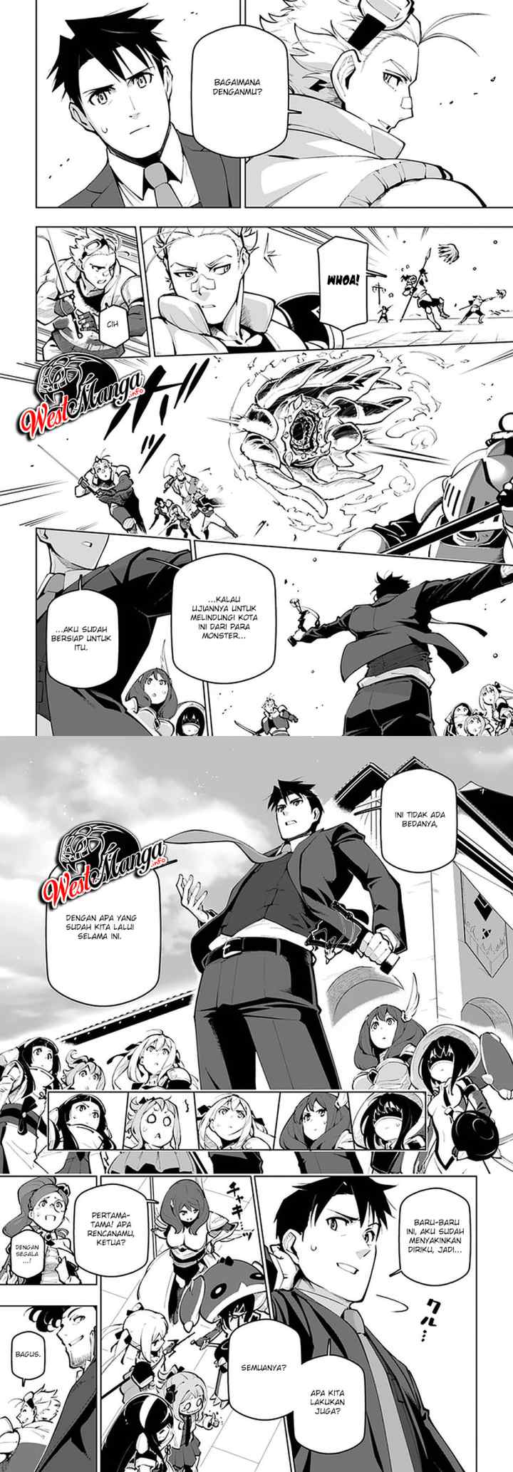 Sekai Saikyou no Kouei: Meikyuukoku no Shinjin Tansakusha chapter 19.1 halaman 9