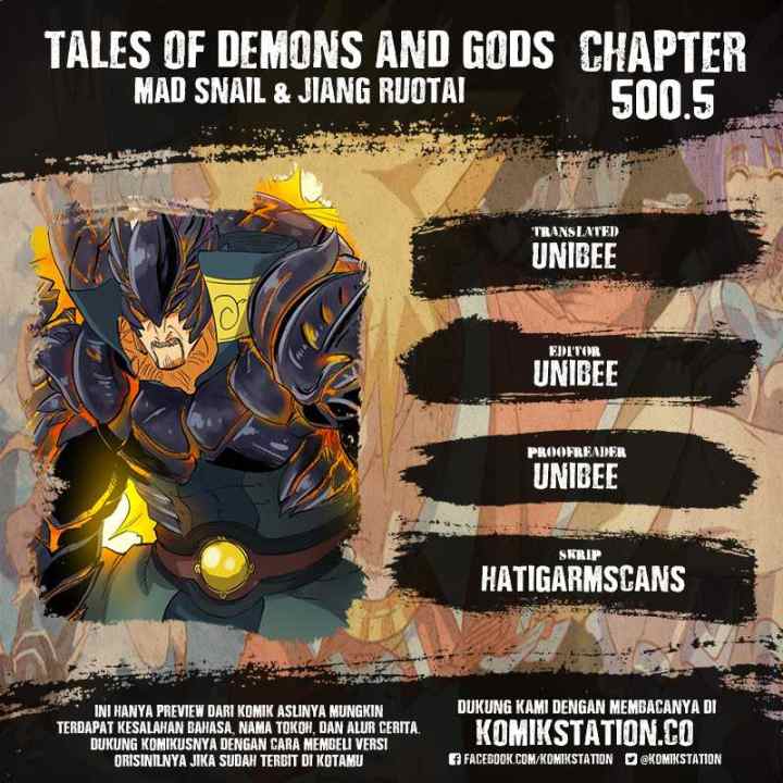 Tales of Demons and Gods chapter 500.5 halaman 11