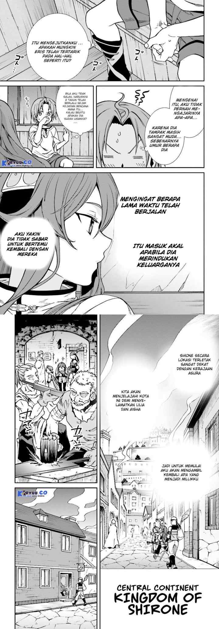 Mushoku Tensei: Isekai Ittara Honki Dasu chapter 43 halaman 7