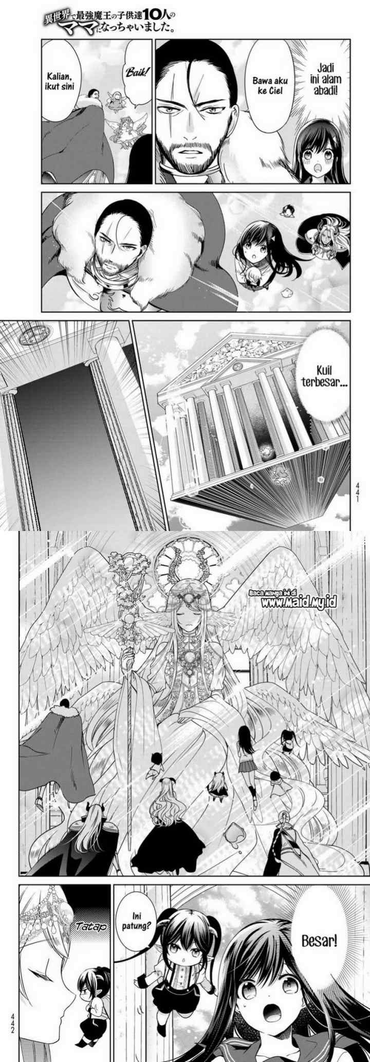 Isekai de Saikyo Mao no Kodomotachi no Mama ni Natchaimashita chapter 19 halaman 9
