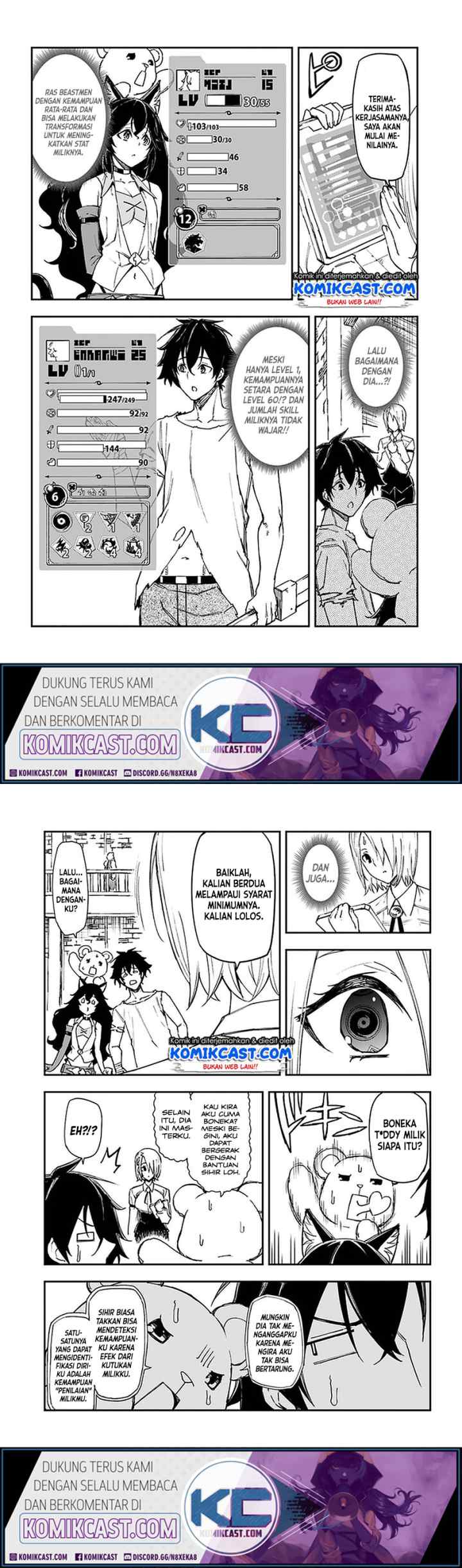 Genkai Level 1 kara no Nariagari: Saijaku Level no Ore ga Isekai Saikyou ni Naru made chapter 9 halaman 4