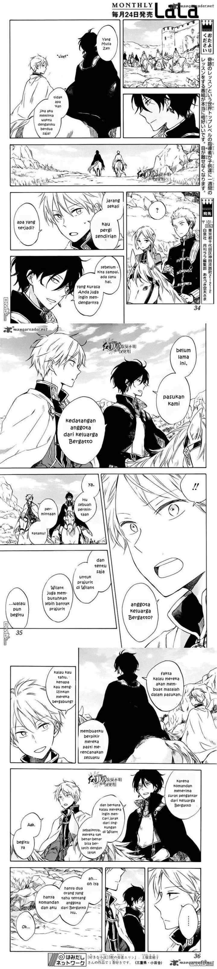 Akagami no Shirayukihime chapter 74 halaman 8